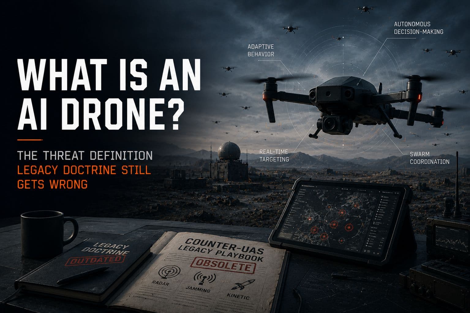 What Is an AI Drone? The Threat Definition Legacy Doctrine Still Gets Wrong